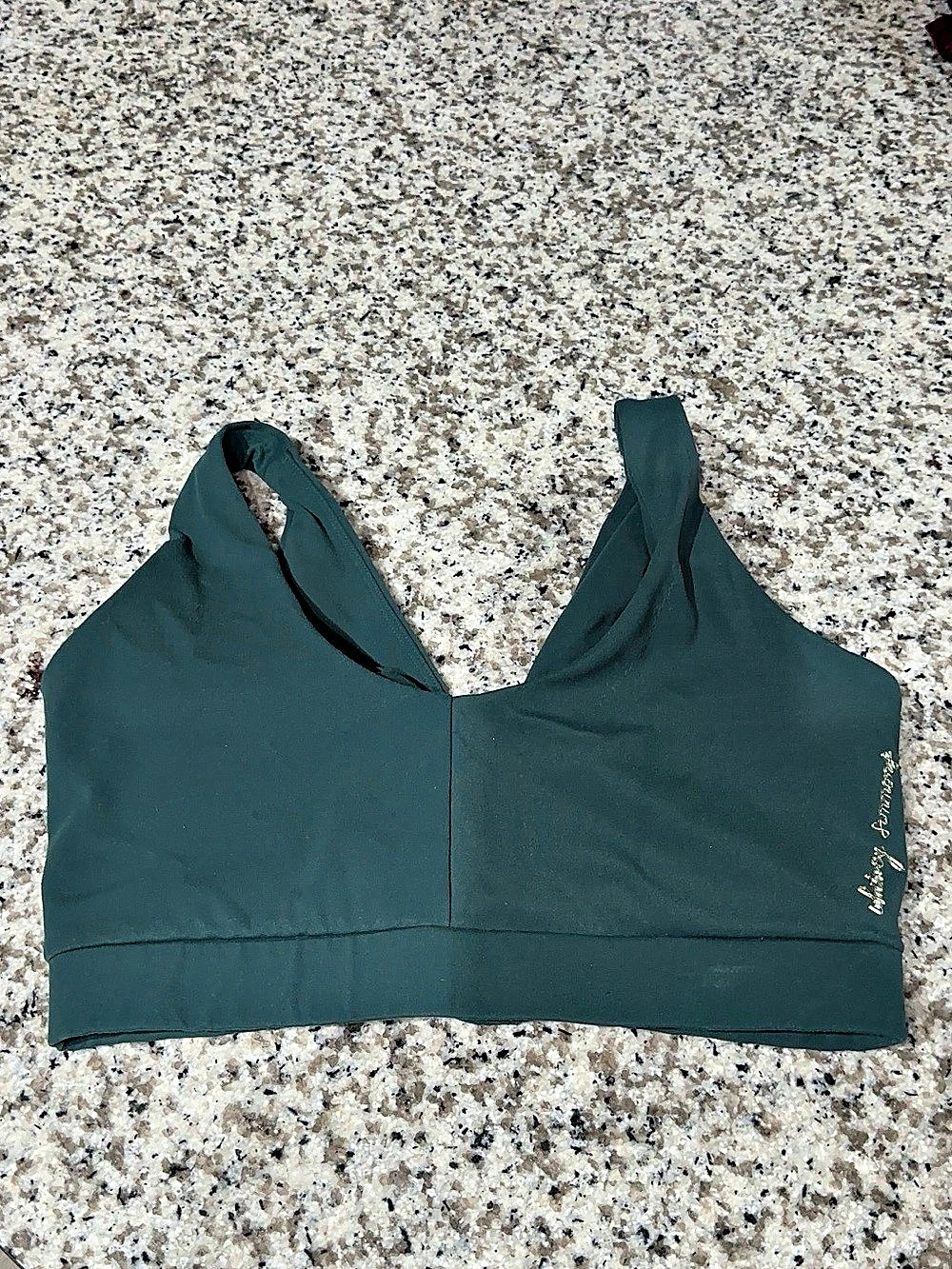 Gymshark x Whitney Simmons O-Ring Sports Bra Green Small